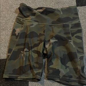 Old Navy Camo Bike Shorts